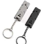 Stainless Steel Survival Whistle - Blue Force Sports