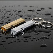 Stainless Steel Survival Whistle - Blue Force Sports
