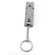 Stainless Steel Survival Whistle - Blue Force Sports