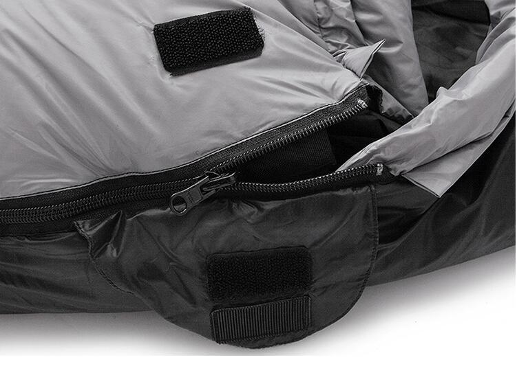 Warm Sleeping Bag with Duck Down Filling - Blue Force Sports