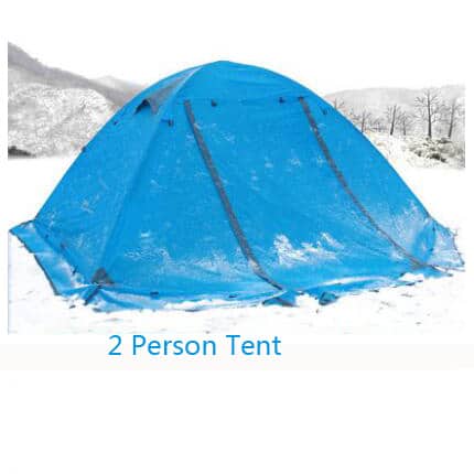 Outdoor Camping Tent for 2 or 3 Persons - Blue Force Sports