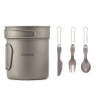 Ultra-Light Camping Cooking Ware Set - Blue Force Sports