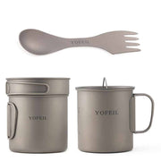 Ultra-Light Camping Cooking Ware Set - Blue Force Sports