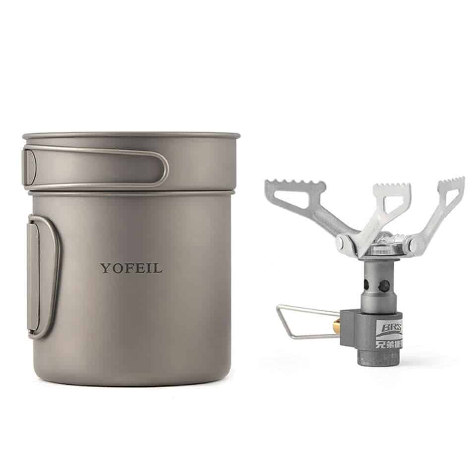 Ultra-Light Camping Cooking Ware Set - Blue Force Sports