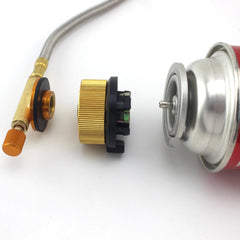 Outdoor Stove Fuel Connection Adapter