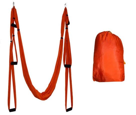 Nylon Anti-gravity Hammock With 6 Handles For Yoga Exercises - Blue Force Sports