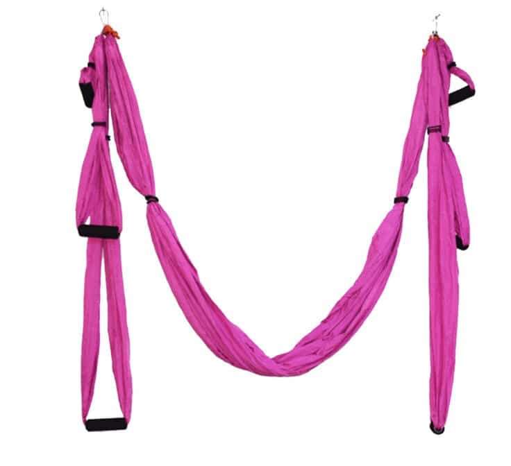 Nylon Anti-gravity Hammock With 6 Handles For Yoga Exercises - Blue Force Sports