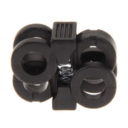 Useful Convenient Antiskid Plastic Shoe Lace Buckles Set - Blue Force Sports
