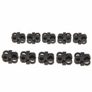 Useful Convenient Antiskid Plastic Shoe Lace Buckles Set - Blue Force Sports