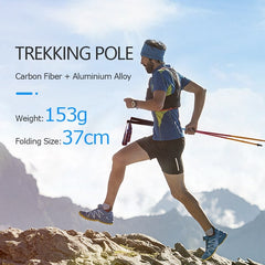 Lightweight, Folding, Collapsible, Trekking Poles - Blue Force Sports