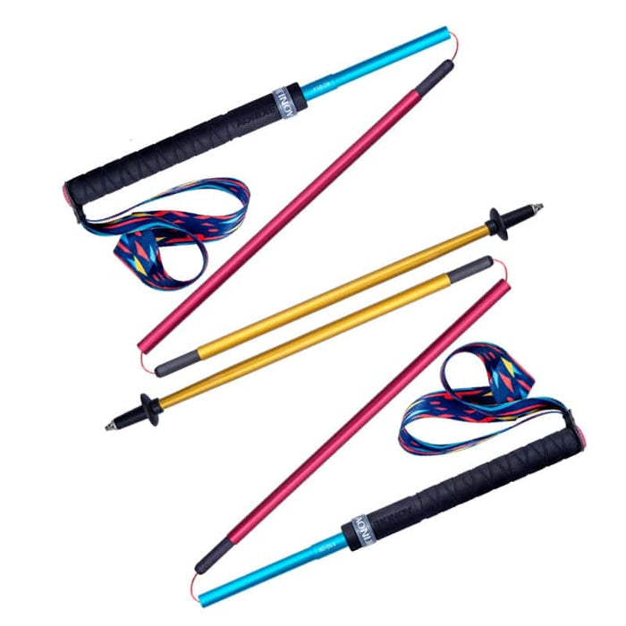 Lightweight, Folding, Collapsible, Trekking Poles - Blue Force Sports