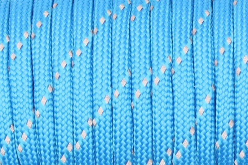 Camping Survival Reflective Paracord - Blue Force Sports