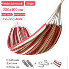 Double Wide Thick Canvas Hammock - Blue Force Sports
