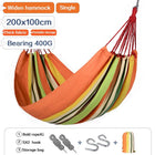 Double Wide Thick Canvas Hammock - Blue Force Sports