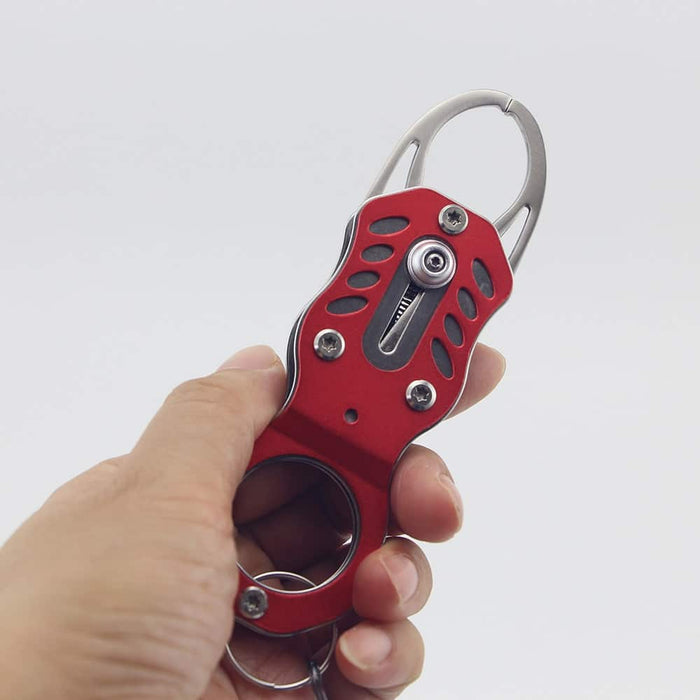 Compact Fish Gripper with Rope - Blue Force Sports