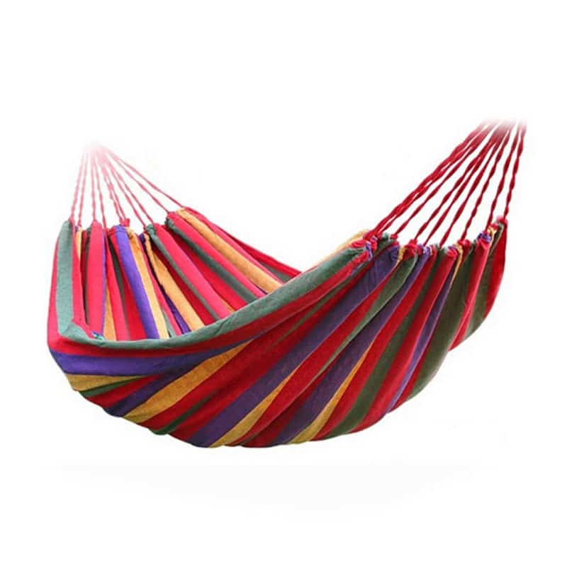 Portable Canvas Hammock for Camping - Blue Force Sports
