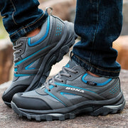 Men's Outdoor Lace Up Hiking Shoes - Blue Force Sports