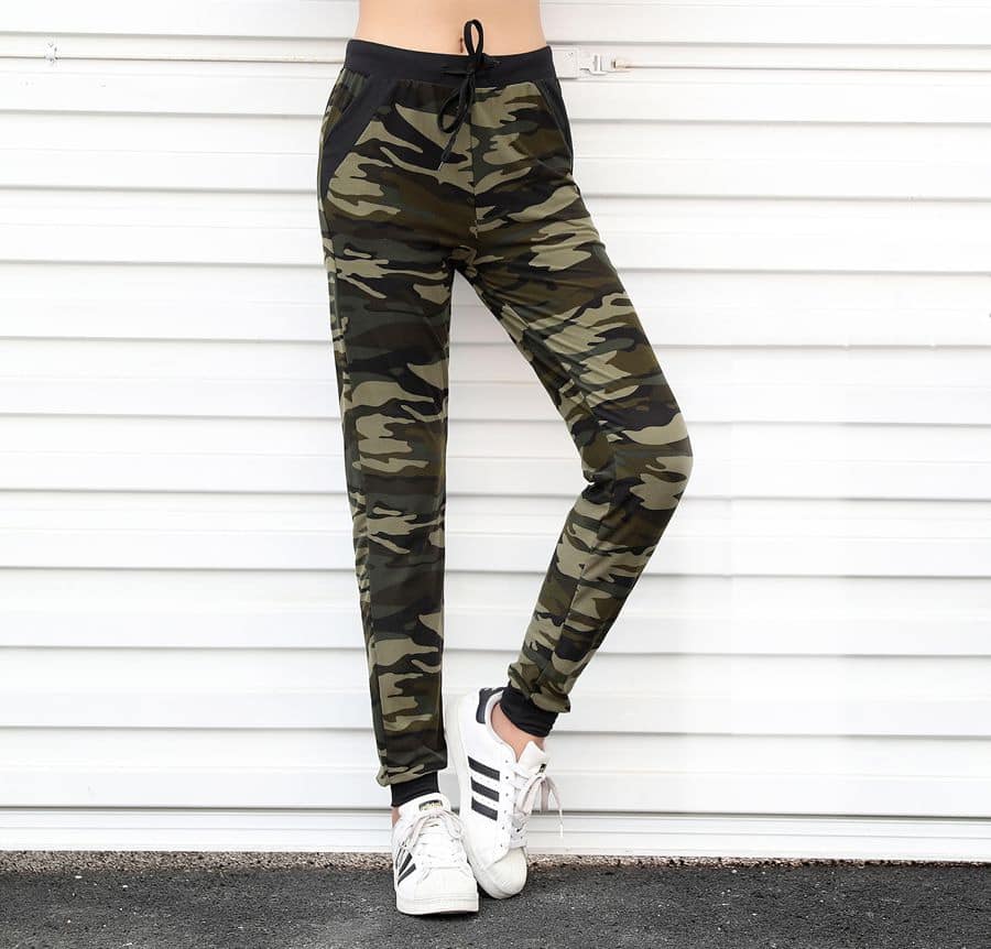 Camouflage Joggers for Women - Blue Force Sports