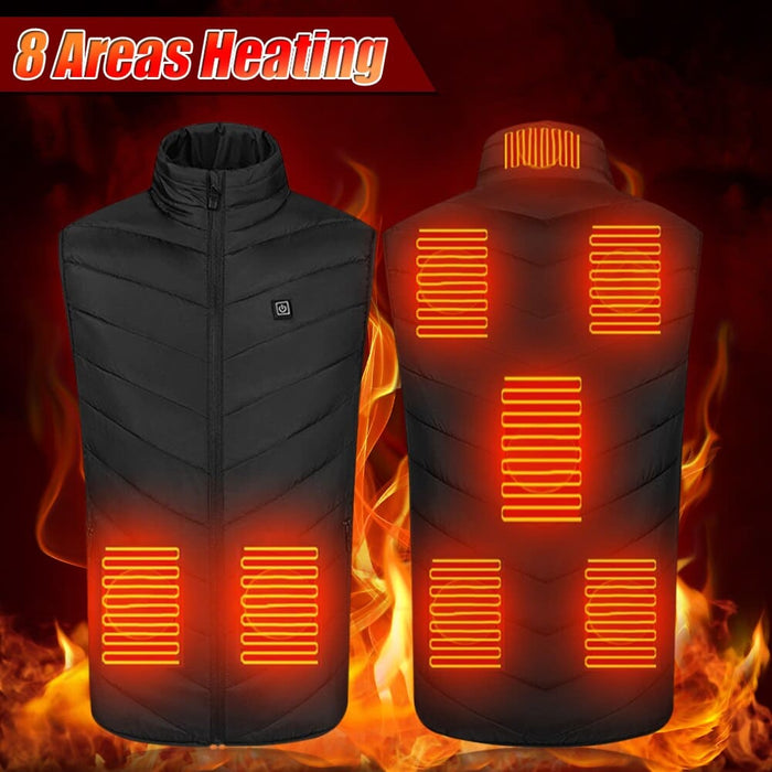 Unisex Heating Sleeveless Jacket - Blue Force Sports