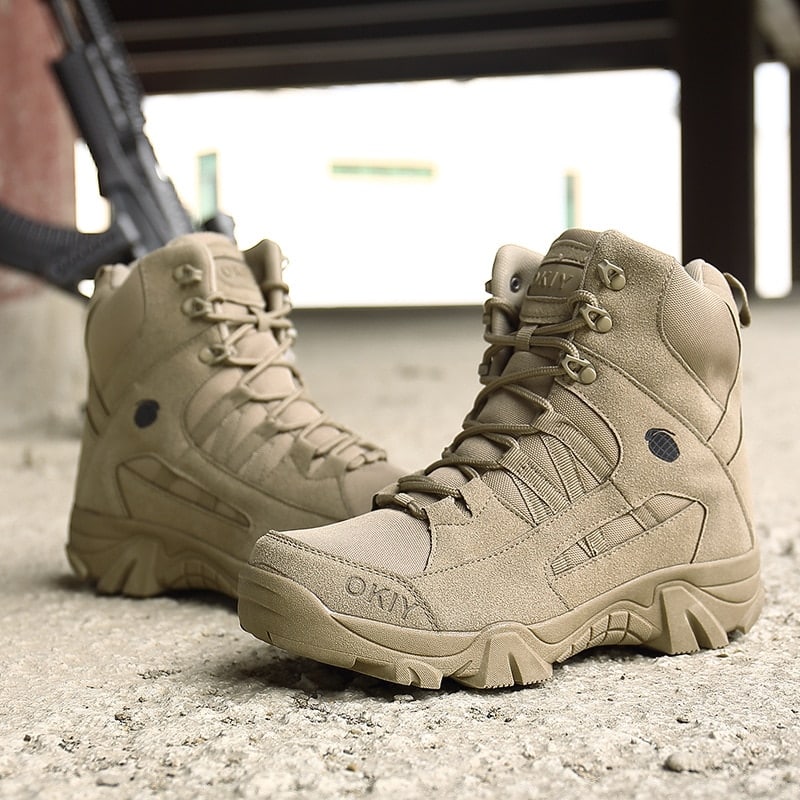 Men's Outdoor Military Boots - Blue Force Sports