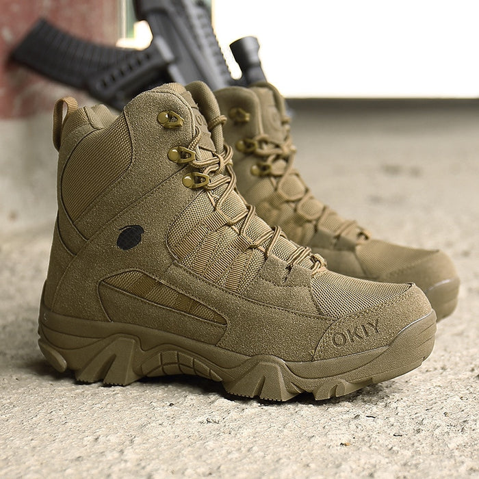 Men's Outdoor Military Boots - Blue Force Sports