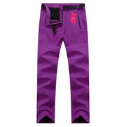 Women's Softshell Fleece Pants - Blue Force Sports