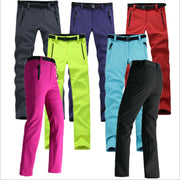 Women's Softshell Fleece Pants - Blue Force Sports