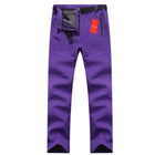 Women's Softshell Fleece Pants - Blue Force Sports