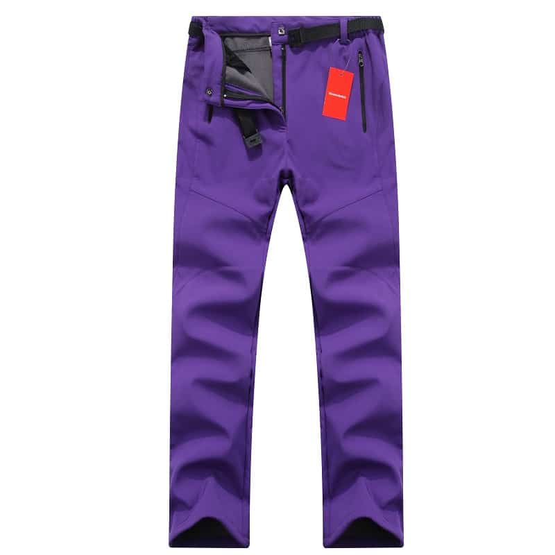 Women's Softshell Fleece Pants - Blue Force Sports