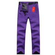 Women's Softshell Fleece Pants - Blue Force Sports