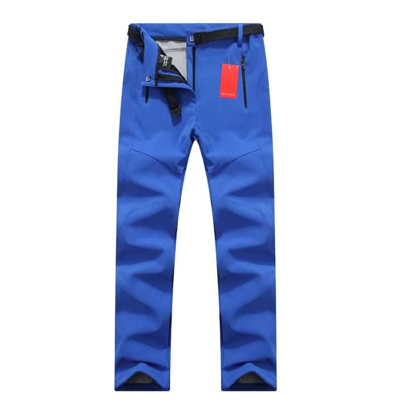 Women's Softshell Fleece Pants - Blue Force Sports