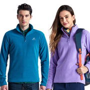 Unisex Outdoor Windproof Plus Size Fleece Jacket - Blue Force Sports