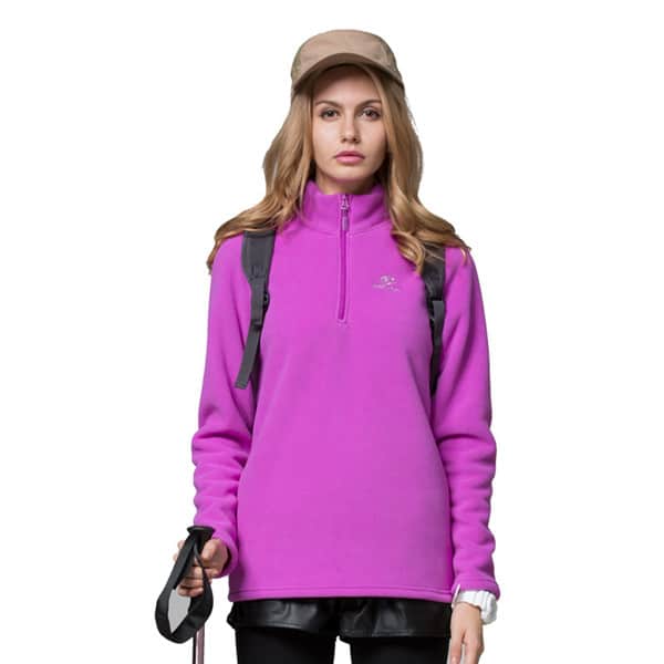 Unisex Outdoor Windproof Plus Size Fleece Jacket - Blue Force Sports