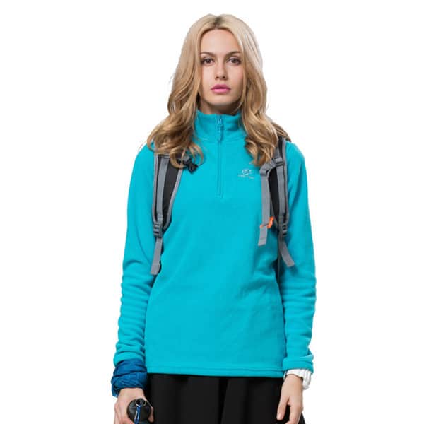 Unisex Outdoor Windproof Plus Size Fleece Jacket - Blue Force Sports