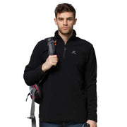 Unisex Outdoor Windproof Plus Size Fleece Jacket - Blue Force Sports