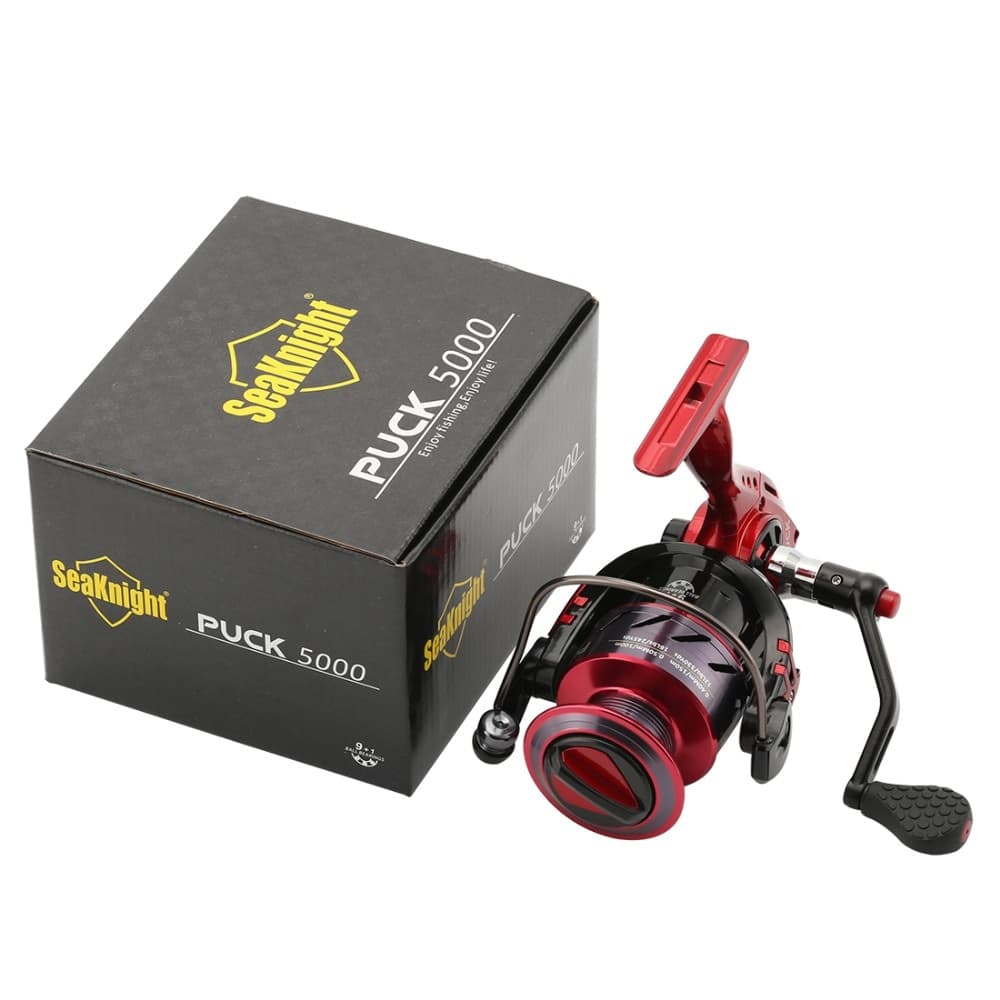 10-Bearing Spinning Reel with Folding Handle