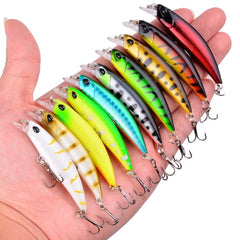 Floating Minnow Fishing Lure - Blue Force Sports
