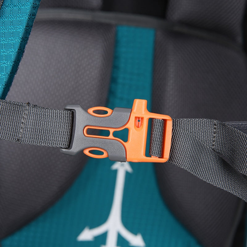 Outdoor Hiking Nylon Backpacks 80 L - Blue Force Sports