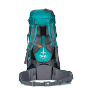 Outdoor Hiking Nylon Backpacks 80 L - Blue Force Sports