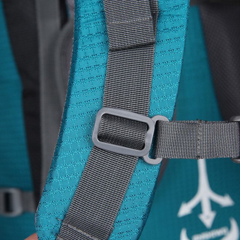 Outdoor Hiking Nylon Backpacks 80 L - Blue Force Sports