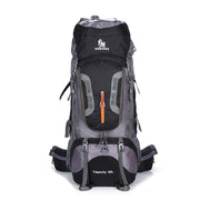 Outdoor Hiking Nylon Backpacks 80 L - Blue Force Sports