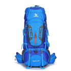 Outdoor Hiking Nylon Backpacks 80 L - Blue Force Sports