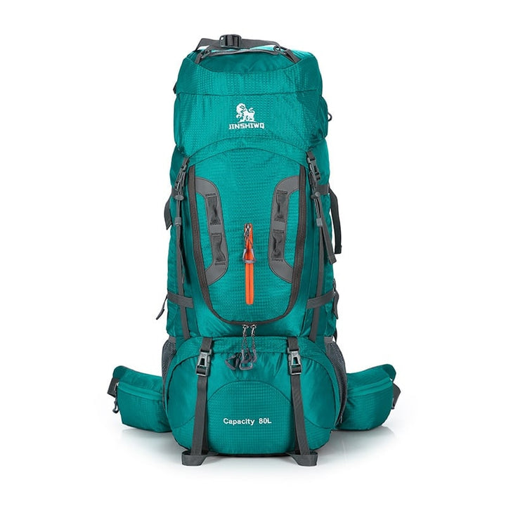 Outdoor Hiking Nylon Backpacks 80 L - Blue Force Sports