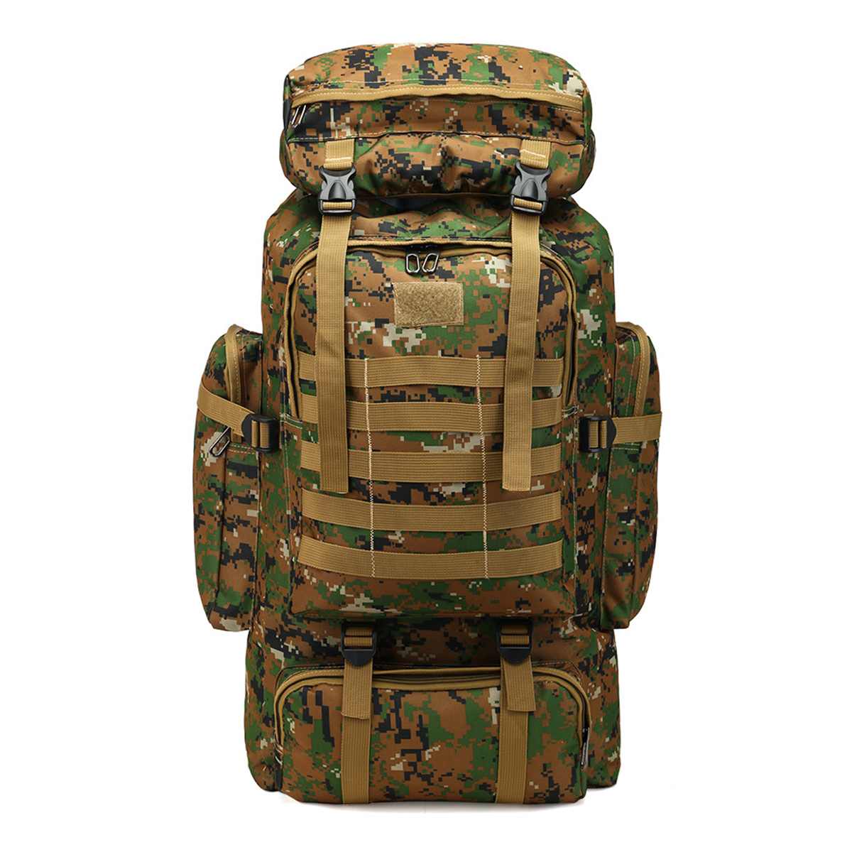 80L Outdoor Military Oxford Backpack - Blue Force Sports