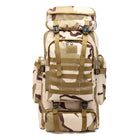 80L Outdoor Military Oxford Backpack - Blue Force Sports
