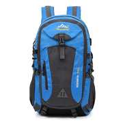 Waterproof Camping Backpack with USB Port - Blue Force Sports