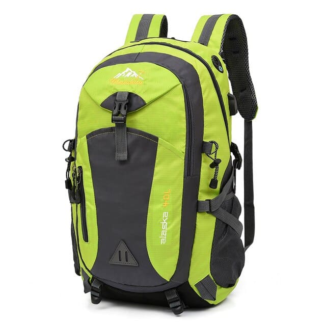 Waterproof Camping Backpack with USB Port - Blue Force Sports