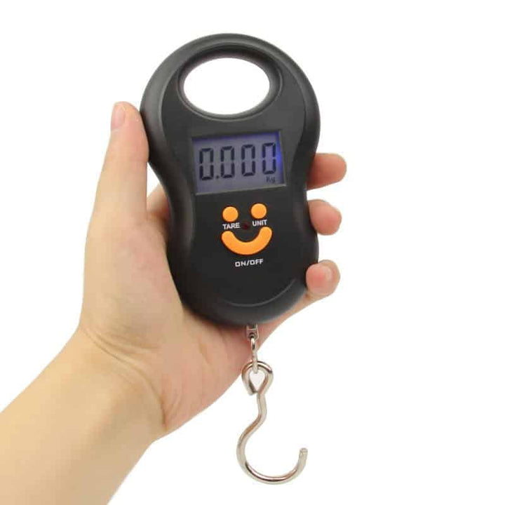 Mini Digital Fishing Scales with Backlight - Blue Force Sports