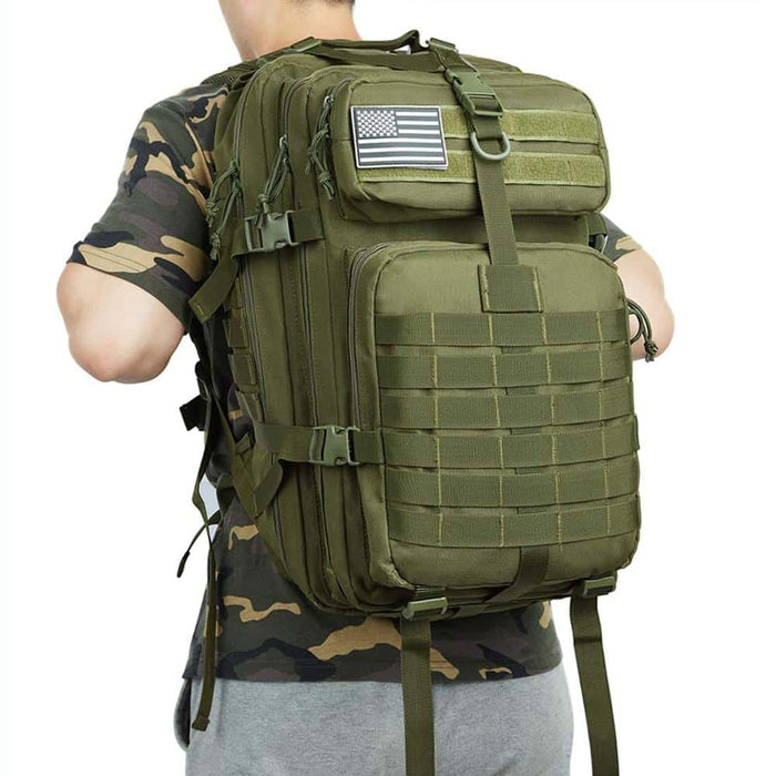 Large Capacity Waterproof Tactical Backpack - Blue Force Sports