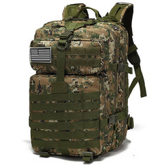 Large Capacity Waterproof Tactical Backpack - Blue Force Sports